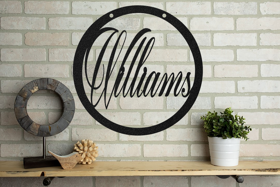 Monogram - Circle Name Monogram